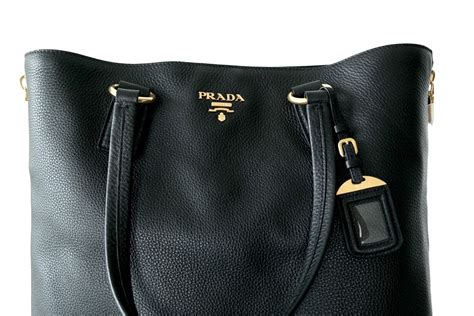 prada daino side zip leather shopper|prada vitello daino sale.